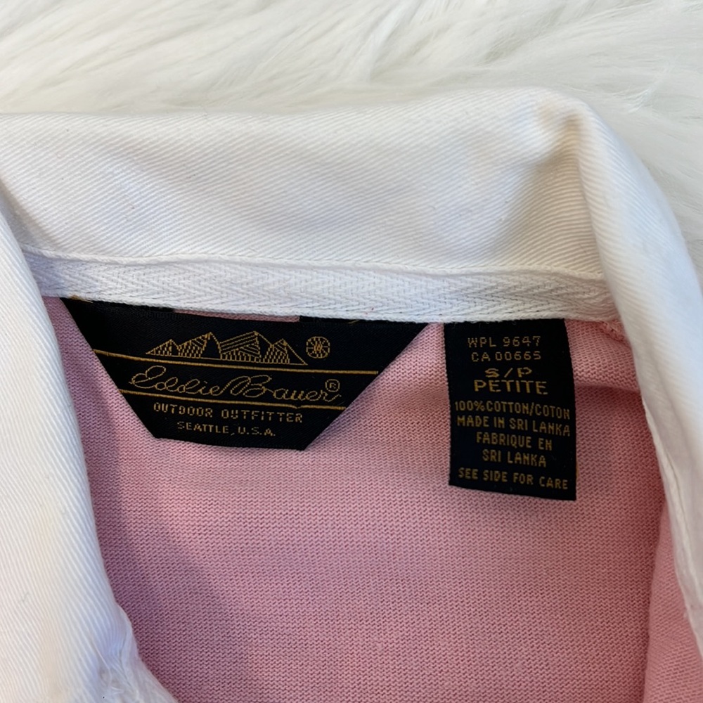 Eddie Bauer‎ Vintage Rare 90s Color Block Polo Shirt - Picture 2 of 7